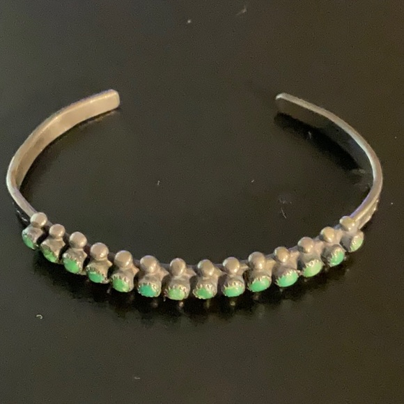 Jewelry Vintage Turquoise Sterling Silver Snake Eye Row Bracelet Railroad Fred Harvey Poshmark